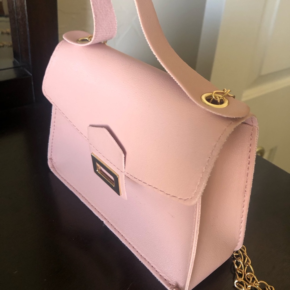 pink mini bag